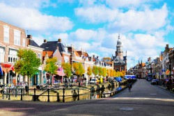 Bolsward Friesland-Bootsurlaub Etappe 8: Bolsward
