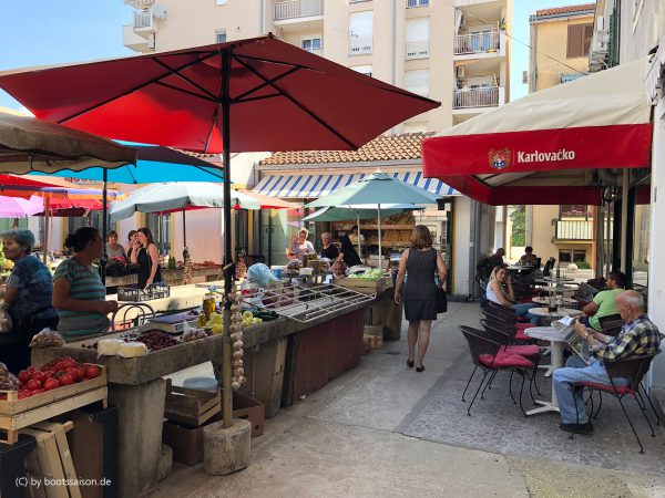 Biograd Wochenmarkt